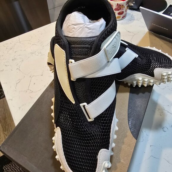 Puma Mostro Mesh 40166601 Mens Black Mesh Strap Lifestyle Sneakers 10.5 (10) NEW - Picture 2 of 9